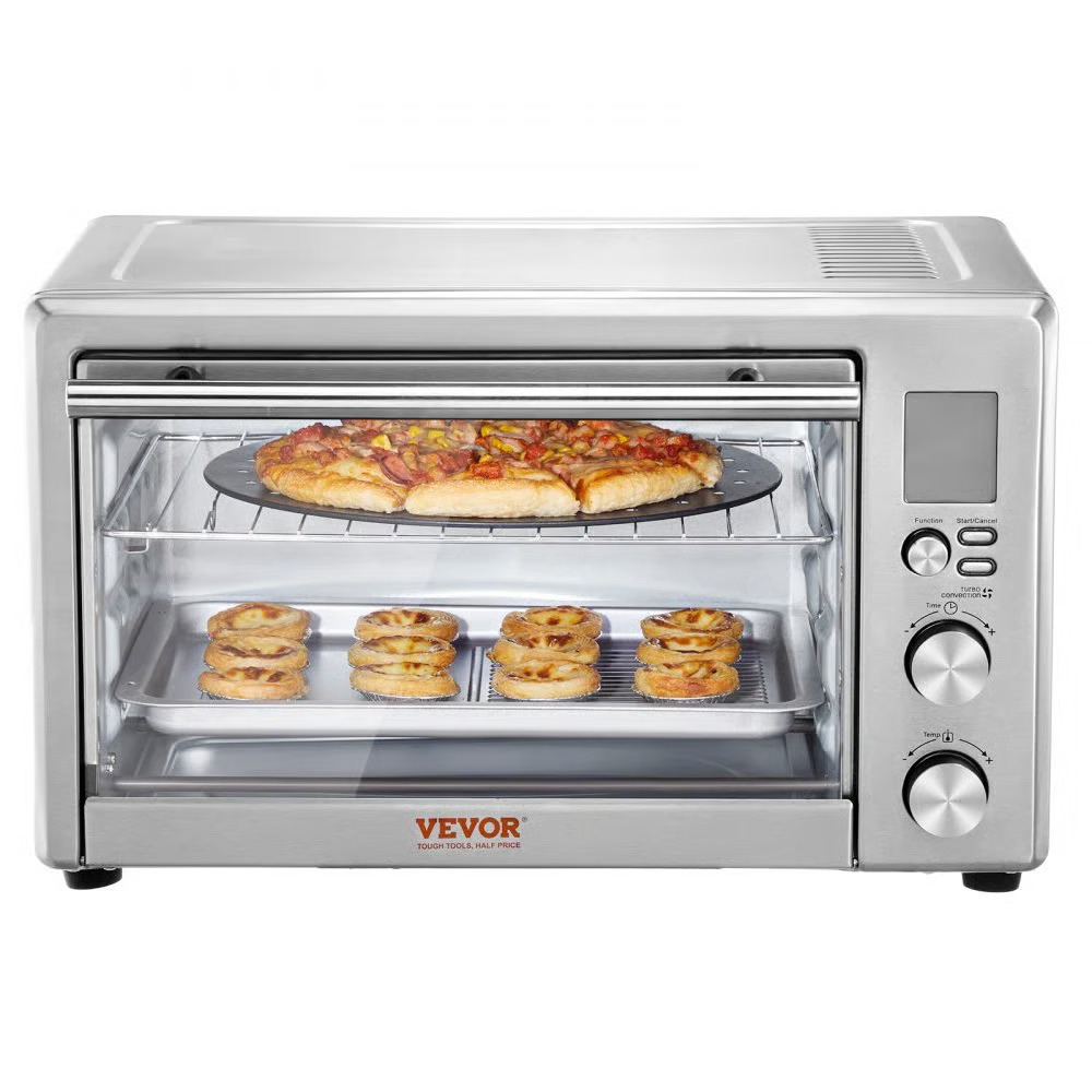 VEVOR 28L Countertop Convection Oven – 10-in-1 Toaster Baker 1800W