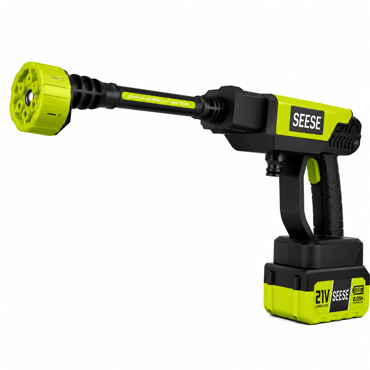 SEESE Cordless Pressure Washer Kit